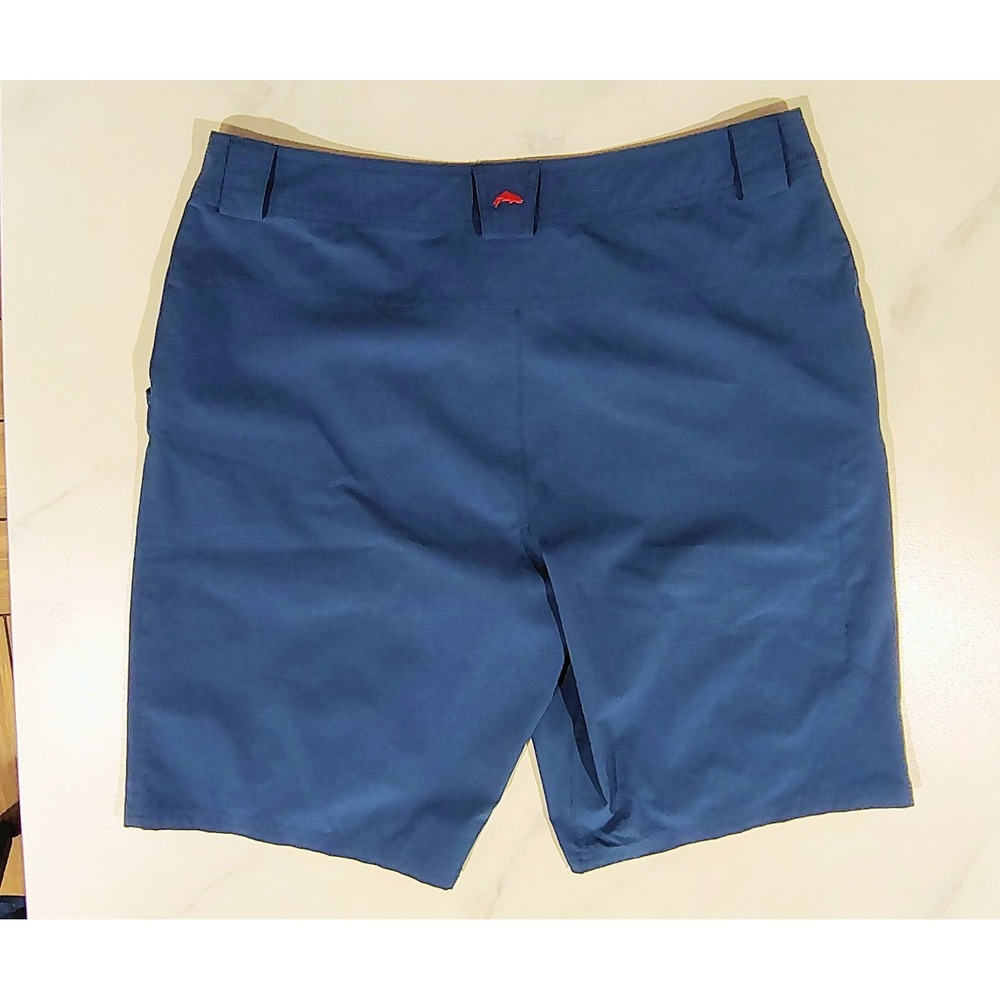 Simms Skiff Shorts Mens 36 Blue  Fishing Lightweight Hiking Quick Dry Activewear - Picture 6 of 10